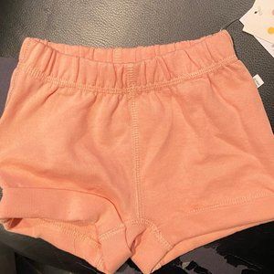 Tiny Citizen Girl's Pink Coral Shorts 6Months *NEW* yy1